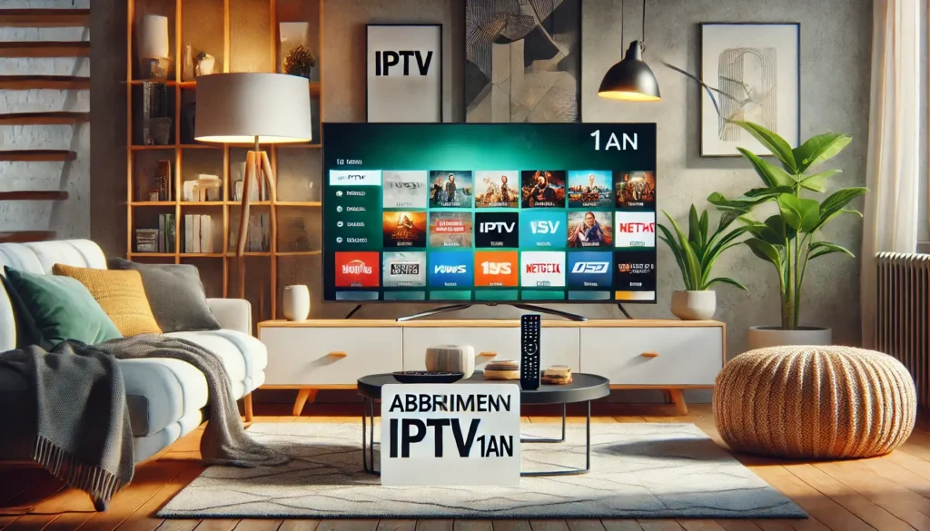 Abonnement IPTV 1 an